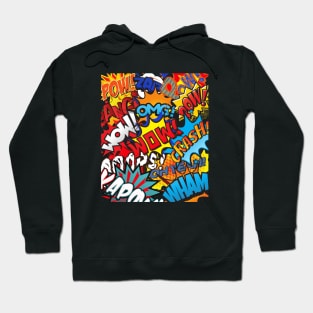 Retro comic book sound effect Hoodie